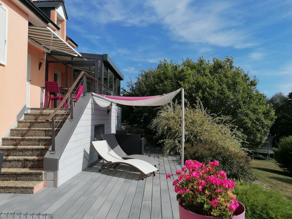 Les Terrasses Du Ris Bed & Breakfast ดูอาร์เนอนี ภายนอก รูปภาพ
